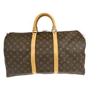 Louis Vuitton Monogram Keepall 50 Duffle Travel Handbag M41426 SP1927 NQ00871